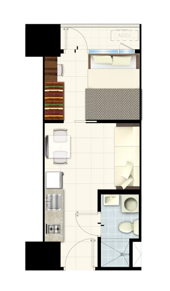 For Marketing Collaterals - 1BR